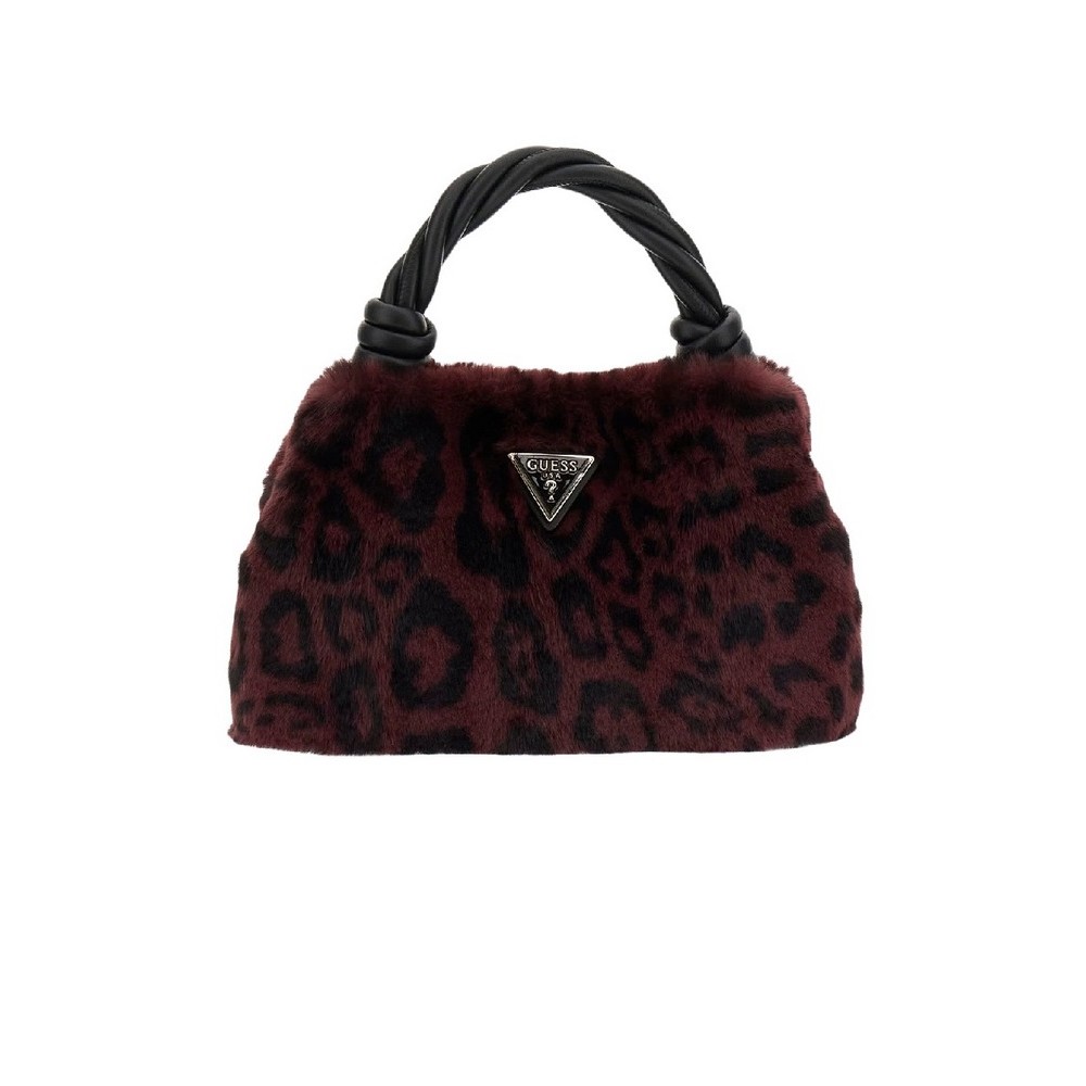 GUESS SHAIDA TOP HANDLE CROSSBODY ΤΣΑΝΤΑ ΓΥΝΑΙΚΕΙΑ WINE