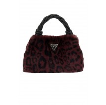 GUESS SHAIDA TOP HANDLE CROSSBODY ΤΣΑΝΤΑ ΓΥΝΑΙΚΕΙΑ WINE