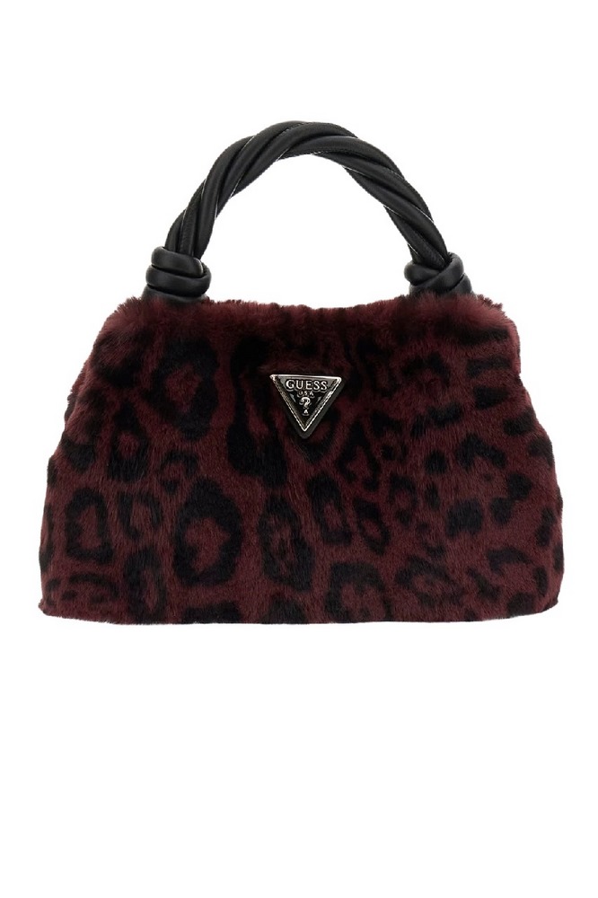 GUESS SHAIDA TOP HANDLE CROSSBODY ΤΣΑΝΤΑ ΓΥΝΑΙΚΕΙΑ WINE