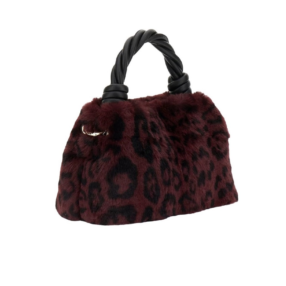 GUESS SHAIDA TOP HANDLE CROSSBODY ΤΣΑΝΤΑ ΓΥΝΑΙΚΕΙΑ WINE