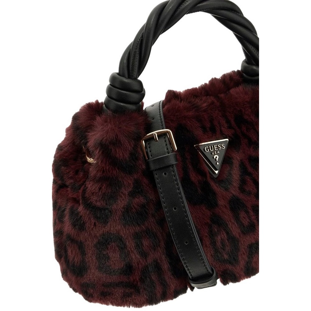 GUESS SHAIDA TOP HANDLE CROSSBODY ΤΣΑΝΤΑ ΓΥΝΑΙΚΕΙΑ WINE