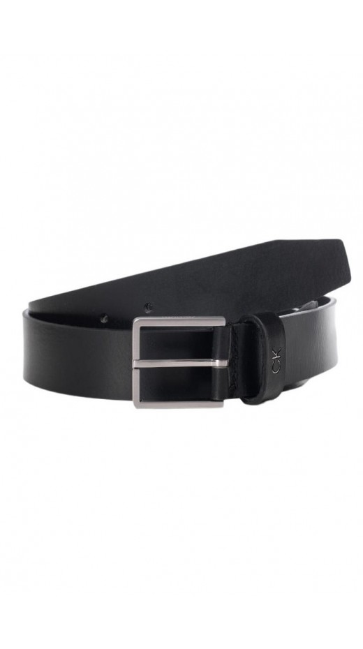 CALVIN KLEIN FORMAL BELT 3.5CM ΖΩΝΗ ΑΝΔΡΙΚΗ BLACK