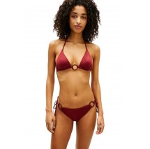 TOMMY HILFIGER TRIANGLE RP ΜΑΓΙΟ ΓΥΝΑΙΚΕΙΟ BORDEAUX