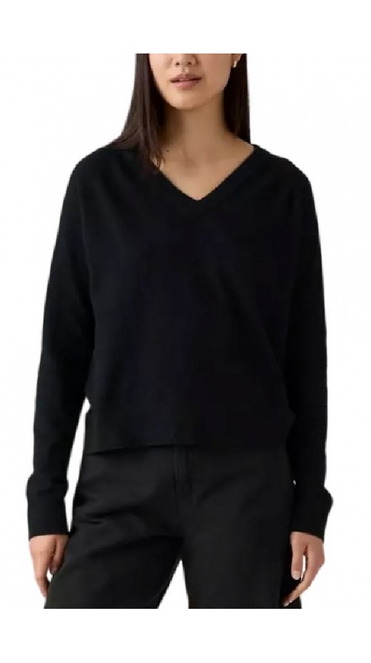 LEVIS® TARA SUPER SOFT VNECK PULLOVER ΠΕΚΤΗ ΜΠΛΟΥΖΑ ΓΥΝΑΙΚΕΙΑ BLACK