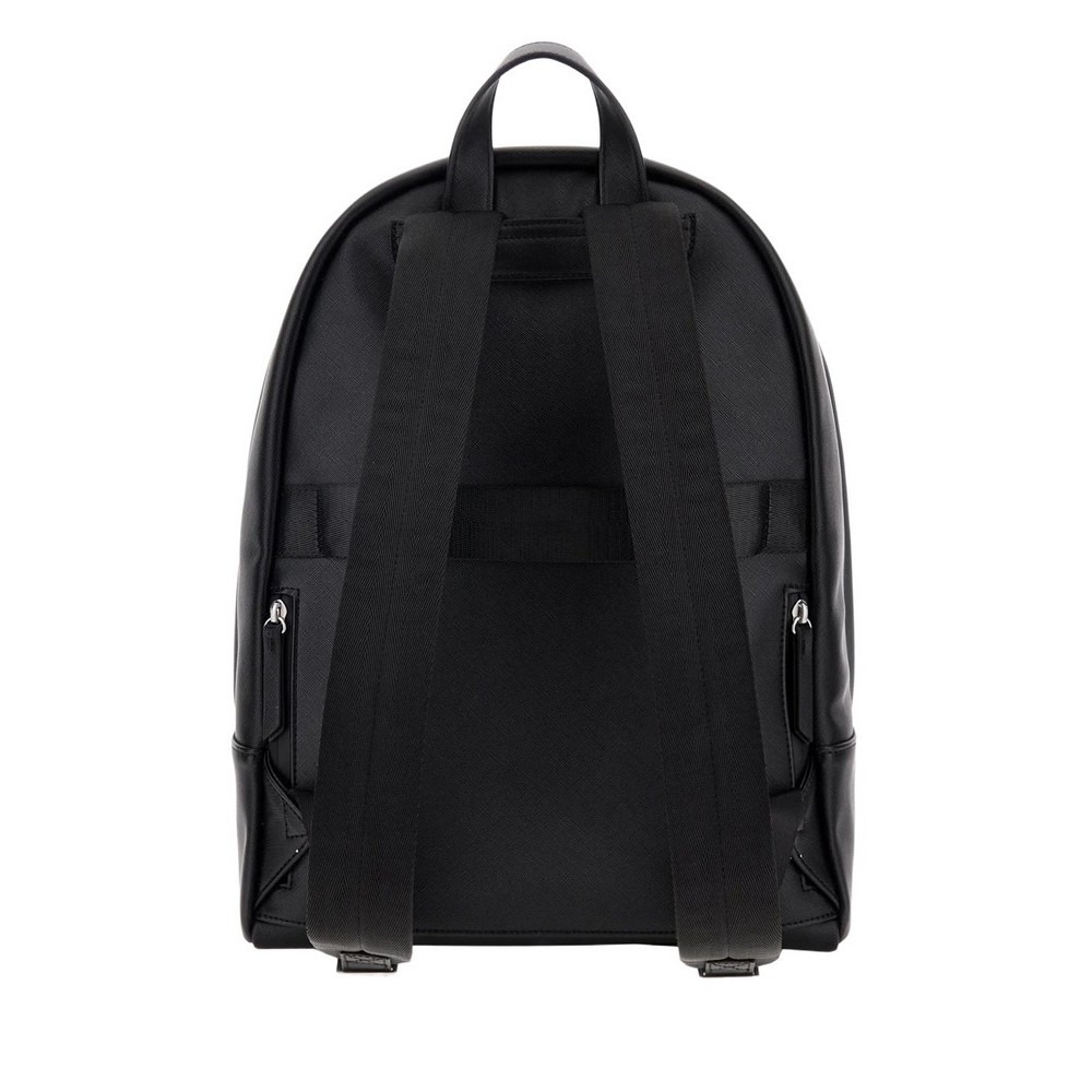 GUESS MILANO BACKPACK ΤΣΑΝΤΑ ΑΝΔΡΙΚΗ BLACK