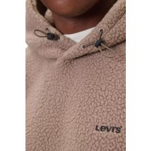 LEVIS® COZY UP HOODIE ΦΟΥΤΕΡ ΜΠΛΟΥΖΑ ΑΝΔΡΙΚΗ BEIGE