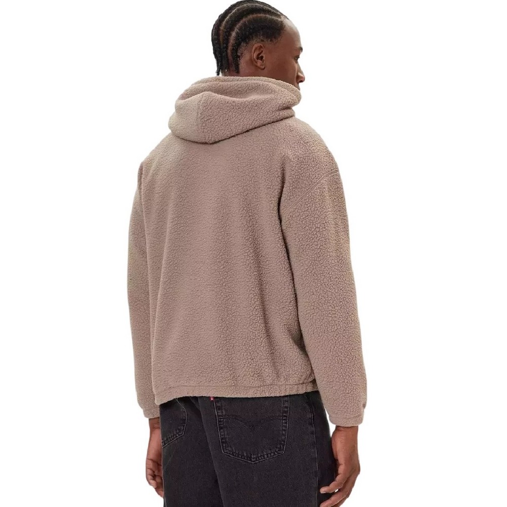 LEVIS® COZY UP HOODIE ΦΟΥΤΕΡ ΜΠΛΟΥΖΑ ΑΝΔΡΙΚΗ BEIGE