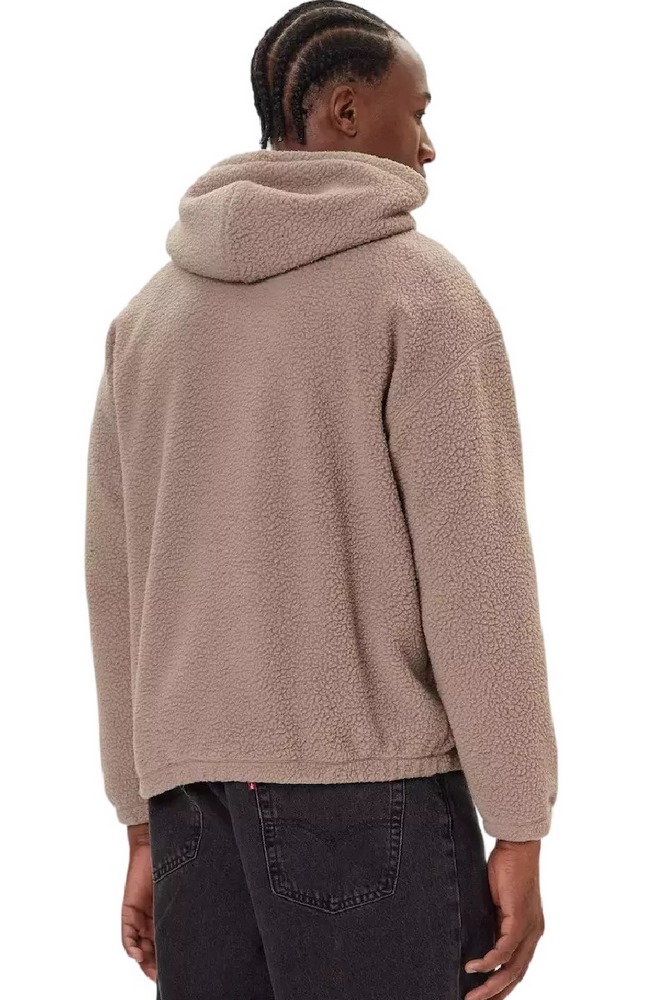 LEVIS® COZY UP HOODIE ΦΟΥΤΕΡ ΜΠΛΟΥΖΑ ΑΝΔΡΙΚΗ BEIGE