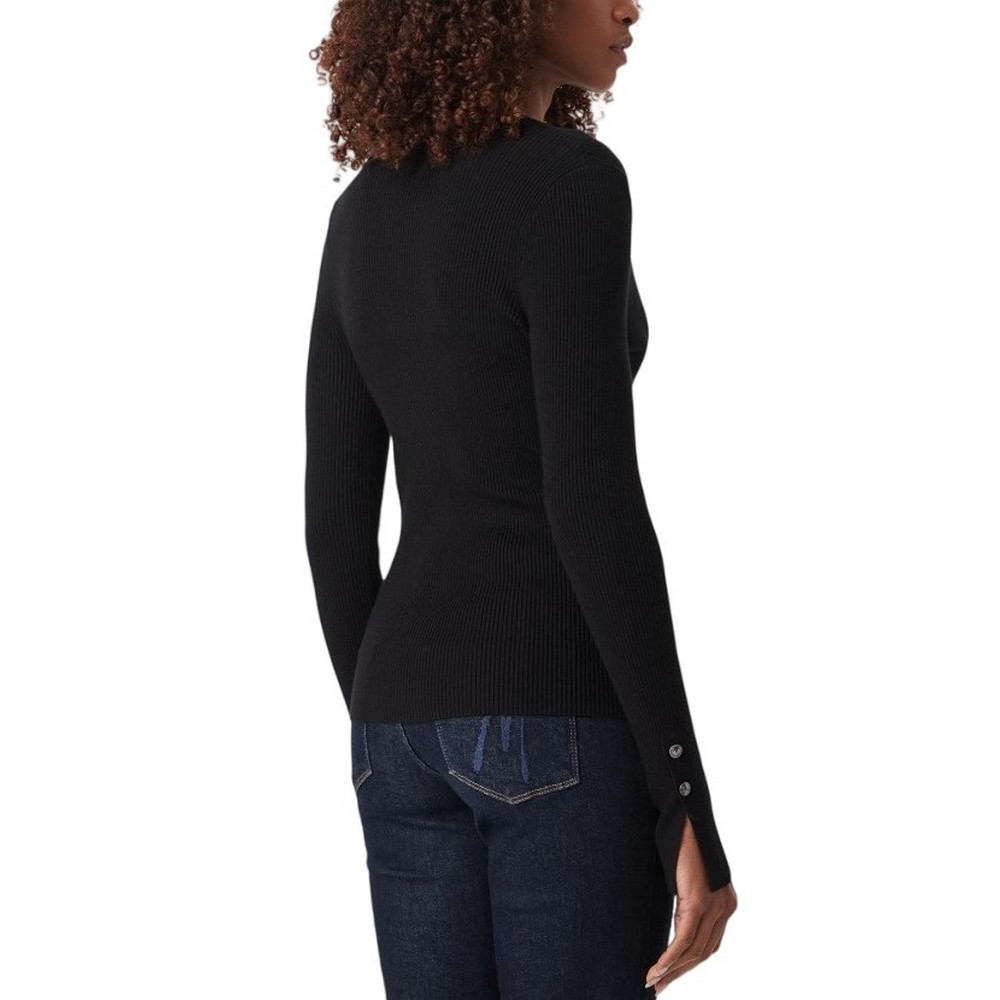GUESS VN ELLIE CARDI SWTR ΖΑΚΕΤΑ ΓΥΝΑΙΚΕΙΑ BLACK