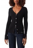 GUESS VN ELLIE CARDI SWTR ΖΑΚΕΤΑ ΓΥΝΑΙΚΕΙΑ BLACK