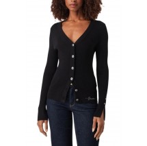 GUESS VN ELLIE CARDI SWTR ΖΑΚΕΤΑ ΓΥΝΑΙΚΕΙΑ BLACK