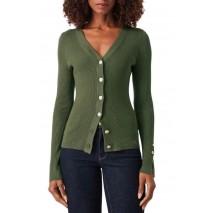 GUESS VN ELLIE CARDI SWTR ΖΑΚΕΤΑ ΓΥΝΑΙΚΕΙΑ MILITARY GREEN