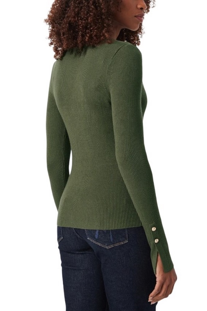 GUESS VN ELLIE CARDI SWTR ΖΑΚΕΤΑ ΓΥΝΑΙΚΕΙΑ MILITARY GREEN
