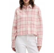 GUESS JEANS BOXY SHIRT WITH POCKET ΠΟΥΚΑΜΙΣΟ ΓΥΝΑΙΚΕΙΟ ROSE