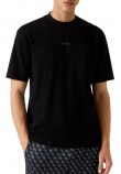 GUESS GIANO CN T-SHIRT ΜΠΛΟΥΖΑ ΑΝΔΡΙΚΗ BLACK