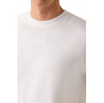 GUESS GIANO CN T-SHIRT ΜΠΛΟΥΖΑ ΑΝΔΡΙΚΗ WHITE