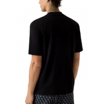 GUESS GIANO CN T-SHIRT ΜΠΛΟΥΖΑ ΑΝΔΡΙΚΗ BLACK