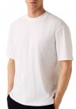 GUESS GIANO CN T-SHIRT ΜΠΛΟΥΖΑ ΑΝΔΡΙΚΗ WHITE