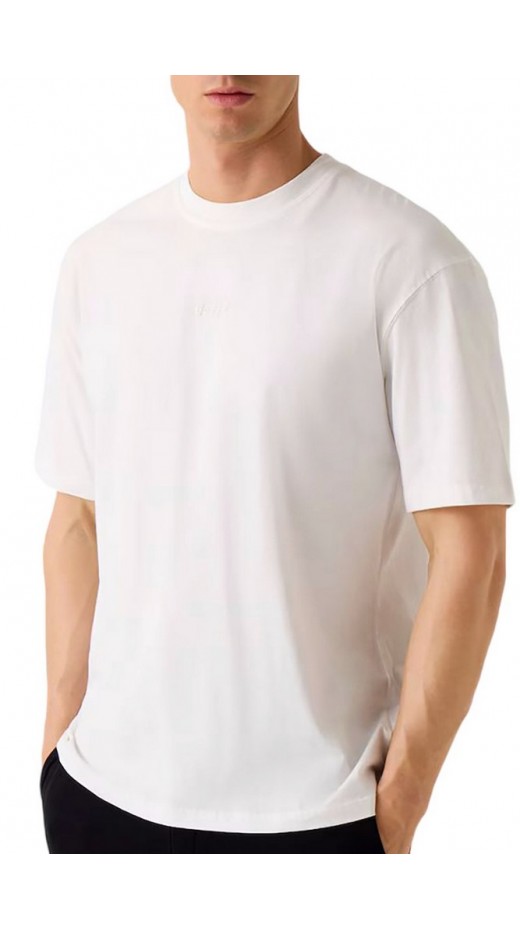 GUESS GIANO CN T-SHIRT ΜΠΛΟΥΖΑ ΑΝΔΡΙΚΗ WHITE