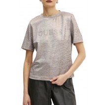 GUESS SPERANZA LOGO METALLIC TOP ΤΟΠ ΜΠΛΟΥΖΑ ΓΥΝΑΙΚΕΙΑ ROSE