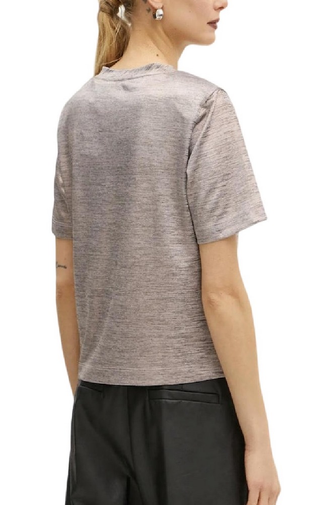 GUESS SPERANZA LOGO METALLIC TOP ΤΟΠ ΜΠΛΟΥΖΑ ΓΥΝΑΙΚΕΙΑ ROSE