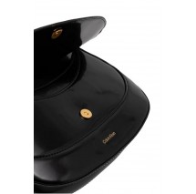 CALVIN KLEIN CHAIN SHOULDER BAG ΤΣΑΝΤΑ ΓΥΝΑΙΚΕΙΑ BLACK