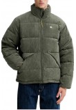 TOMMY JEANS VAIL CORD PUFFER EXT ΜΠΟΥΦΑΝ ΑΝΔΡΙΚΟ GREEN