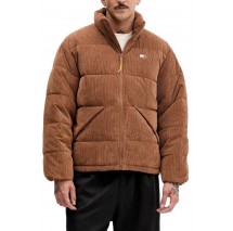 TOMMY JEANS VAIL CORD PUFFER EXT ΜΠΟΥΦΑΝ ΑΝΔΡΙΚΟ BROWN