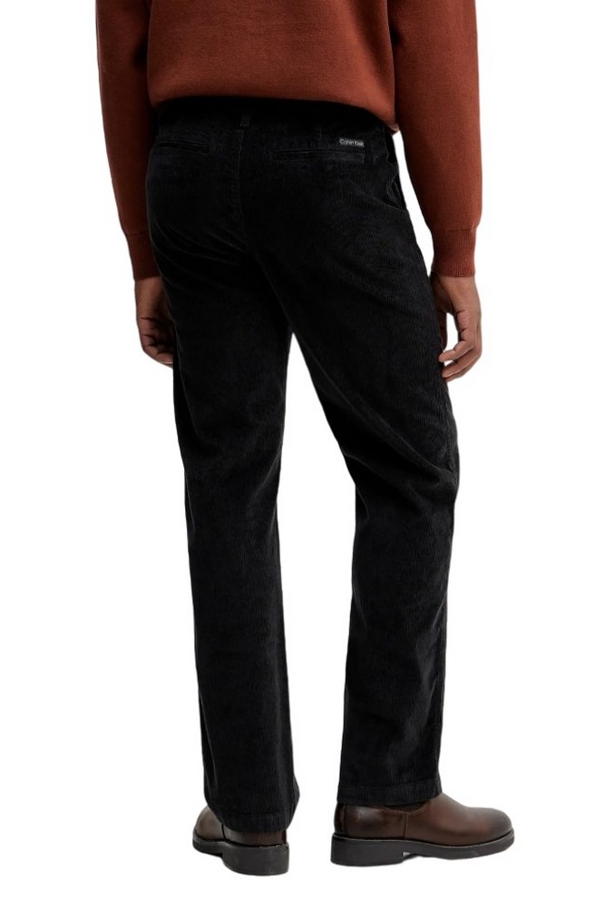 CALVIN KLEIN JEANS 90S STRAIGHT CORDUROY PANTS ΠΑΝΤΕΛΟΝΙ ΑΝΔΡΙΚΟ BLACK