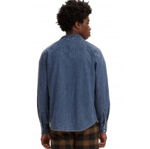 LEVIS BARSTOW WESTERN STANDARD 857440041 ΠΟΥΚΑΜΙΣΟ ΑΝΔΡΙΚΟ INDIGO
