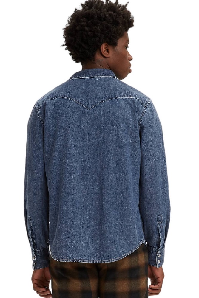 LEVIS® BARSTOW WESTERN STANDARD 857440041 ΠΟΥΚΑΜΙΣΟ ΑΝΔΡΙΚΟ INDIGO