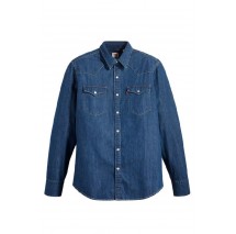 LEVIS BARSTOW WESTERN STANDARD 857440041 ΠΟΥΚΑΜΙΣΟ ΑΝΔΡΙΚΟ INDIGO