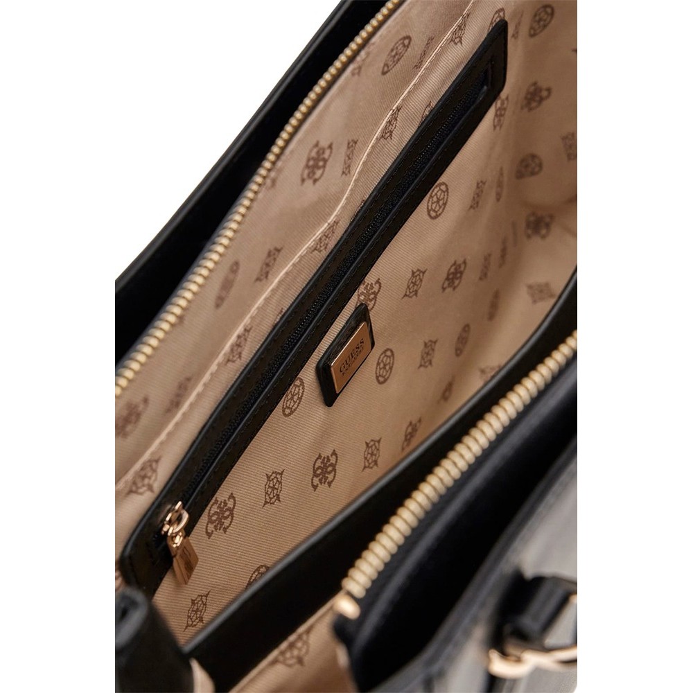 GUESS DARYNA II ELITE TOTE ΤΣΑΝΤΑ ΓΥΝΑΙΚΕΙΑ BLACK