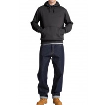 TIMBERLAND SILICON BADGE BB HOODIE ΜΠΛΟΥΖΑ ΦΟΥΤΕΡ ΑΝΔΡΙΚΗ BLACK