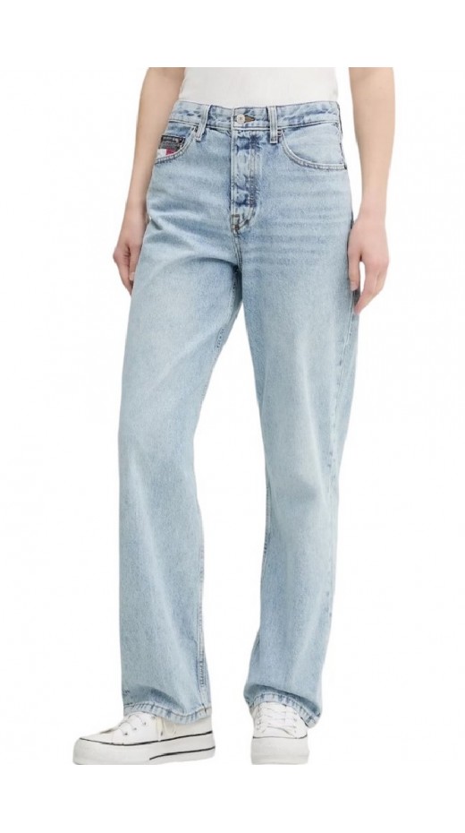 TOMMY JEANS LAYLA HR SLIM STR ΠΑΝΤΕΛΟΝΙ ΓΥΝΑΙΚΕΙΟ DENIM LIGHT