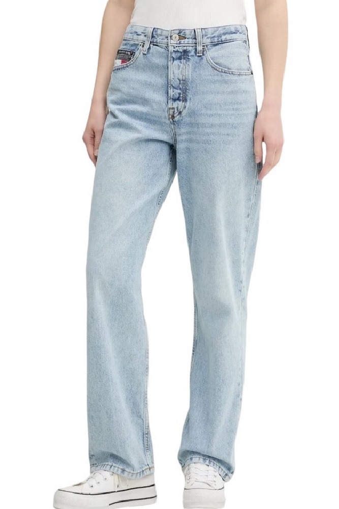 TOMMY JEANS LAYLA HR SLIM STR ΠΑΝΤΕΛΟΝΙ ΓΥΝΑΙΚΕΙΟ DENIM LIGHT