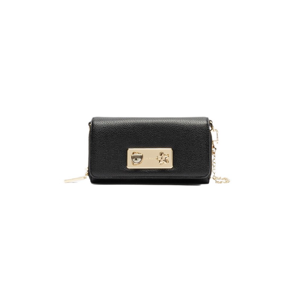 CHIARA FERRAGNI RANGE E - EYE STAR LOCK ΠΟΡΤΟΦΟΛΙ ΓΥΝΑΙΚΕΙΟ BLACK