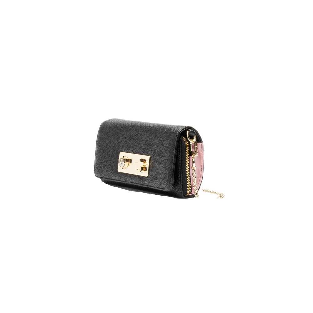 CHIARA FERRAGNI RANGE E - EYE STAR LOCK ΠΟΡΤΟΦΟΛΙ ΓΥΝΑΙΚΕΙΟ BLACK