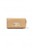 CHIARA FERRAGNI RANGE E - EYE STAR LOCK ΠΟΡΤΟΦΟΛΙ ΓΥΝΑΙΚΕΙΟ BEIGE