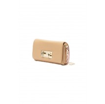 CHIARA FERRAGNI RANGE E - EYE STAR LOCK ΠΟΡΤΟΦΟΛΙ ΓΥΝΑΙΚΕΙΟ BEIGE