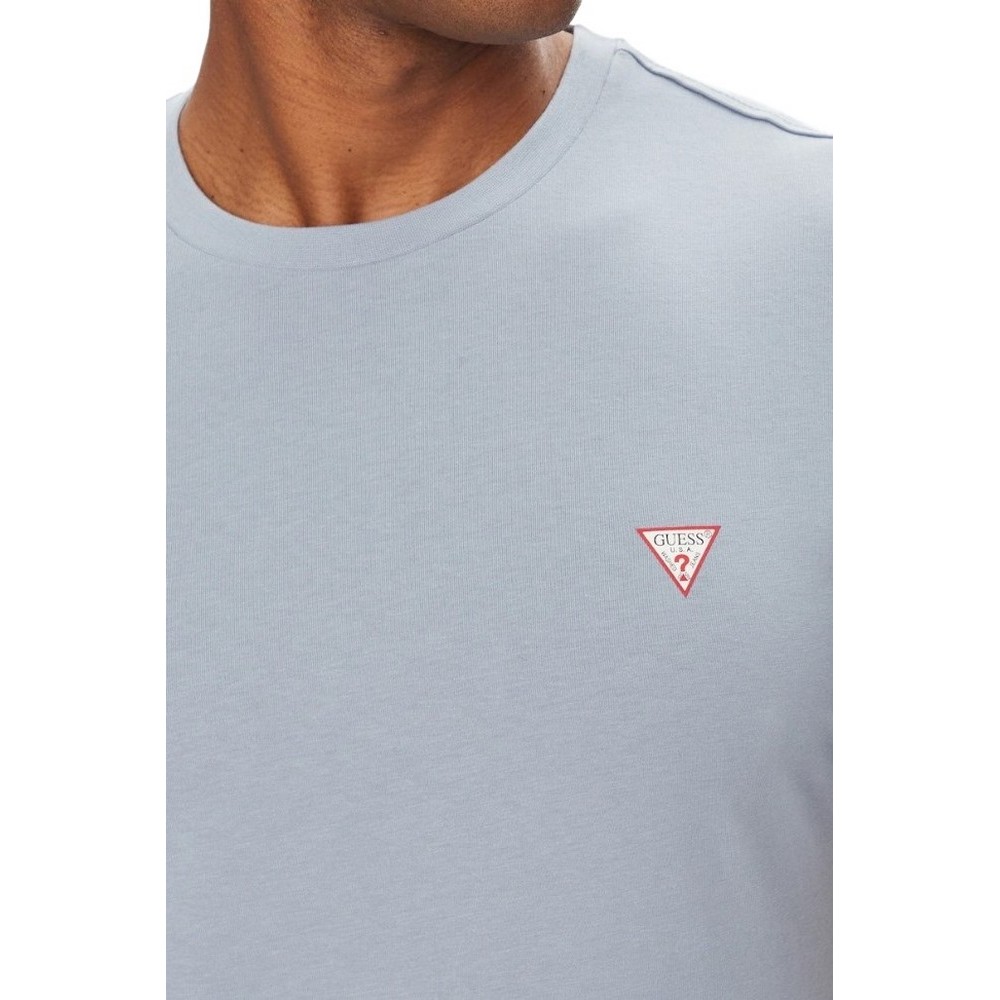 GUESS CN SS CORE TEE T-SHIRT ΜΠΛΟΥΖΑ ΑΝΔΡΙΚΗ CIEL