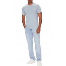 GUESS CN SS CORE TEE T-SHIRT ΜΠΛΟΥΖΑ ΑΝΔΡΙΚΗ CIEL