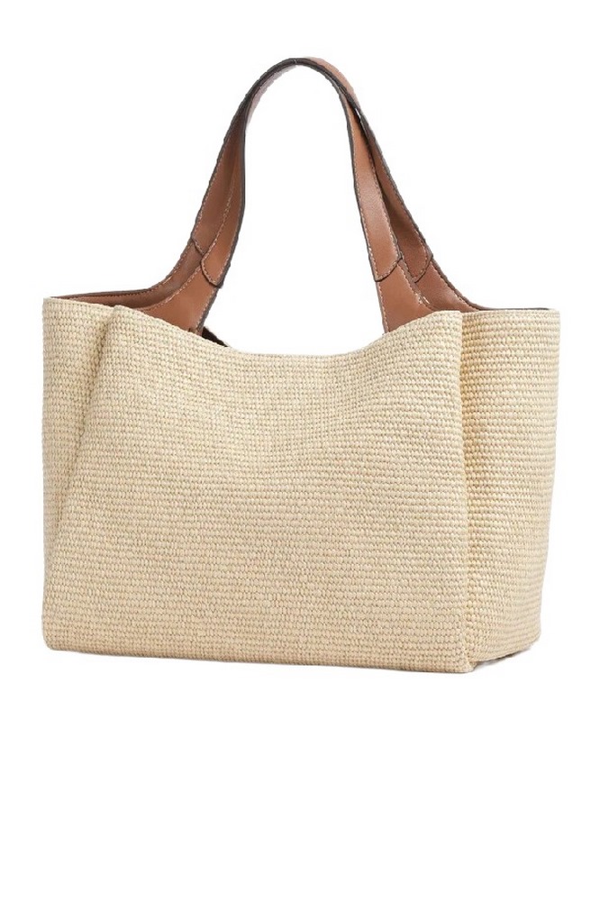 DKNY WILLA TOTE HANDBAG R61AZG32 ΤΣΑΝΤΑ ΓΥΝΑΙΚΕΙΑ BEIGE