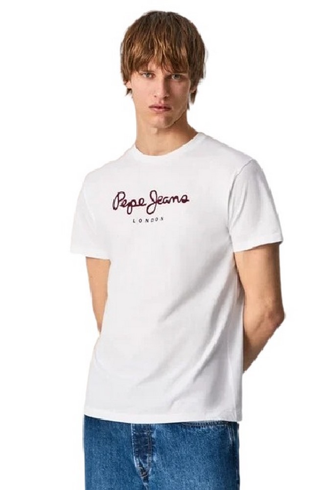 PEPE JEANS EGGO N T-SHIRT ΑΝΔΡΙΚΟ WHITE