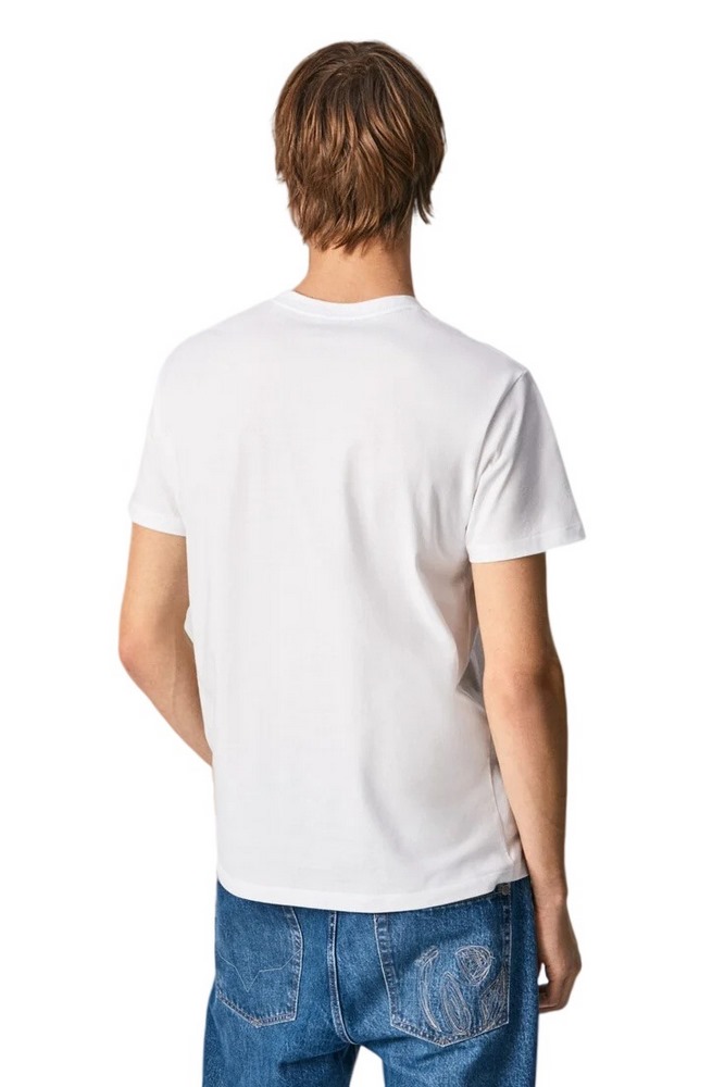 PEPE JEANS EGGO N T-SHIRT ΑΝΔΡΙΚΟ WHITE