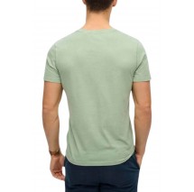 SUPERDRY IND CLASSIC ESSENTIAL TEE T-SHIRT ΜΠΛΟΥΖΑ ΑΝΔΡΙΚΗ KHAKI