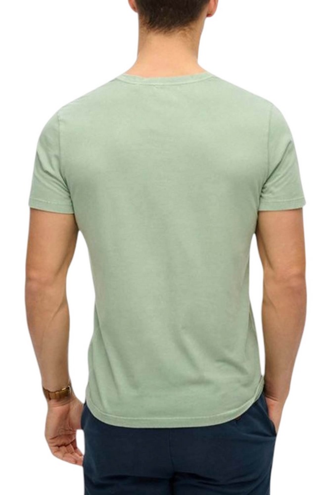 SUPERDRY IND CLASSIC ESSENTIAL TEE T-SHIRT ΜΠΛΟΥΖΑ ΑΝΔΡΙΚΗ KHAKI