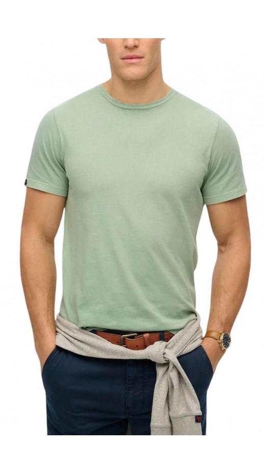 SUPERDRY IND CLASSIC ESSENTIAL TEE T-SHIRT ΜΠΛΟΥΖΑ ΑΝΔΡΙΚΗ KHAKI
