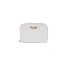 GUESS BETULA SLG MEDIUM ZIP AROUND ΠΟΡΤΟΦΟΛΙ ΓΥΝΑΙΚΕΙΟ WHITE