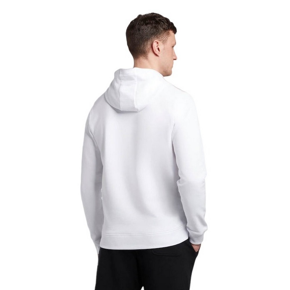 ΦΟΥΤΕΡ ESSENTIALS LS PULLOVER HOODIE  ΑΝΔΡΙΚΟ LYLE AND SCOTT WHITE